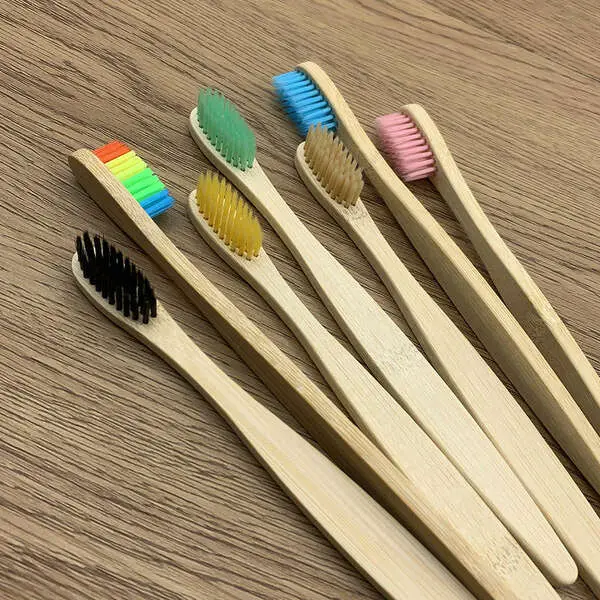 Sustainable-Bathroom-Products-Bamboo-Toothbrush