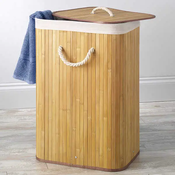 Best-Eco-Friendly-Bamboo-Laundry-Hamper-With-Lid-Whitmor