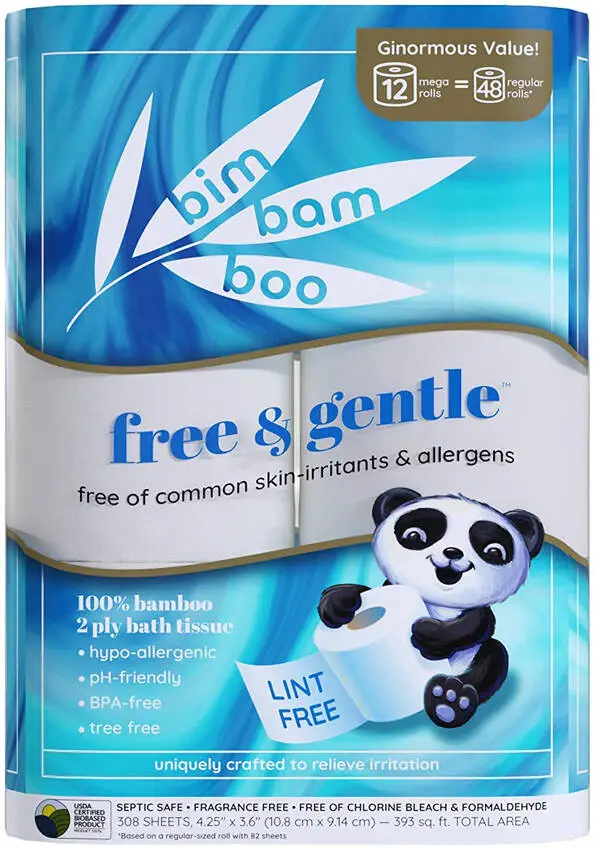 Bim Bam Boo Bamboo Toilet Paper