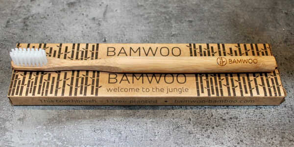 BAMWOO Bamboo Toothbrush