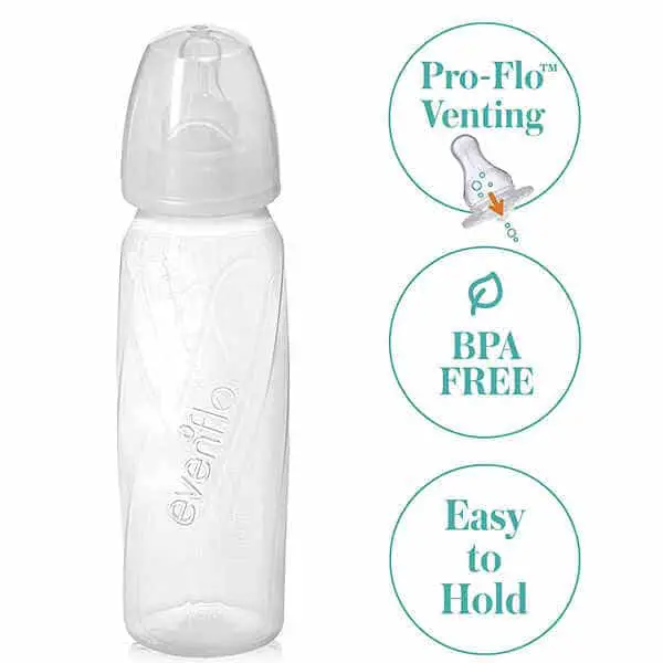 Evenflo-Feeding-Non-Toxic-Glass-Baby-Bottle