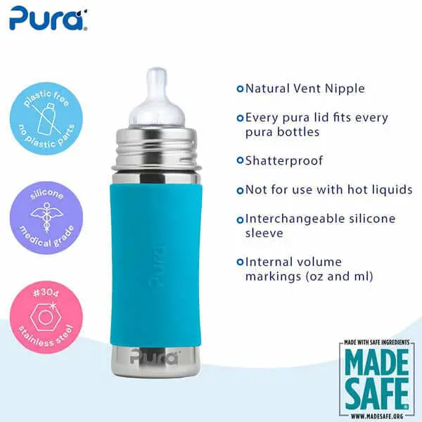 Pura-Kiki-Stainless-Steel-Infant-Bottle
