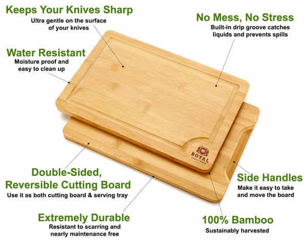 Natural-Bamboo-Cutting-Board-Set