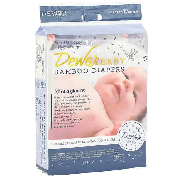 Dewor-Baby-Premium-Bamboo-Disposable-Diapers