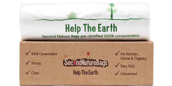 Second-Nature-Bags-3-Gallon-Compostable-Trash-Bags