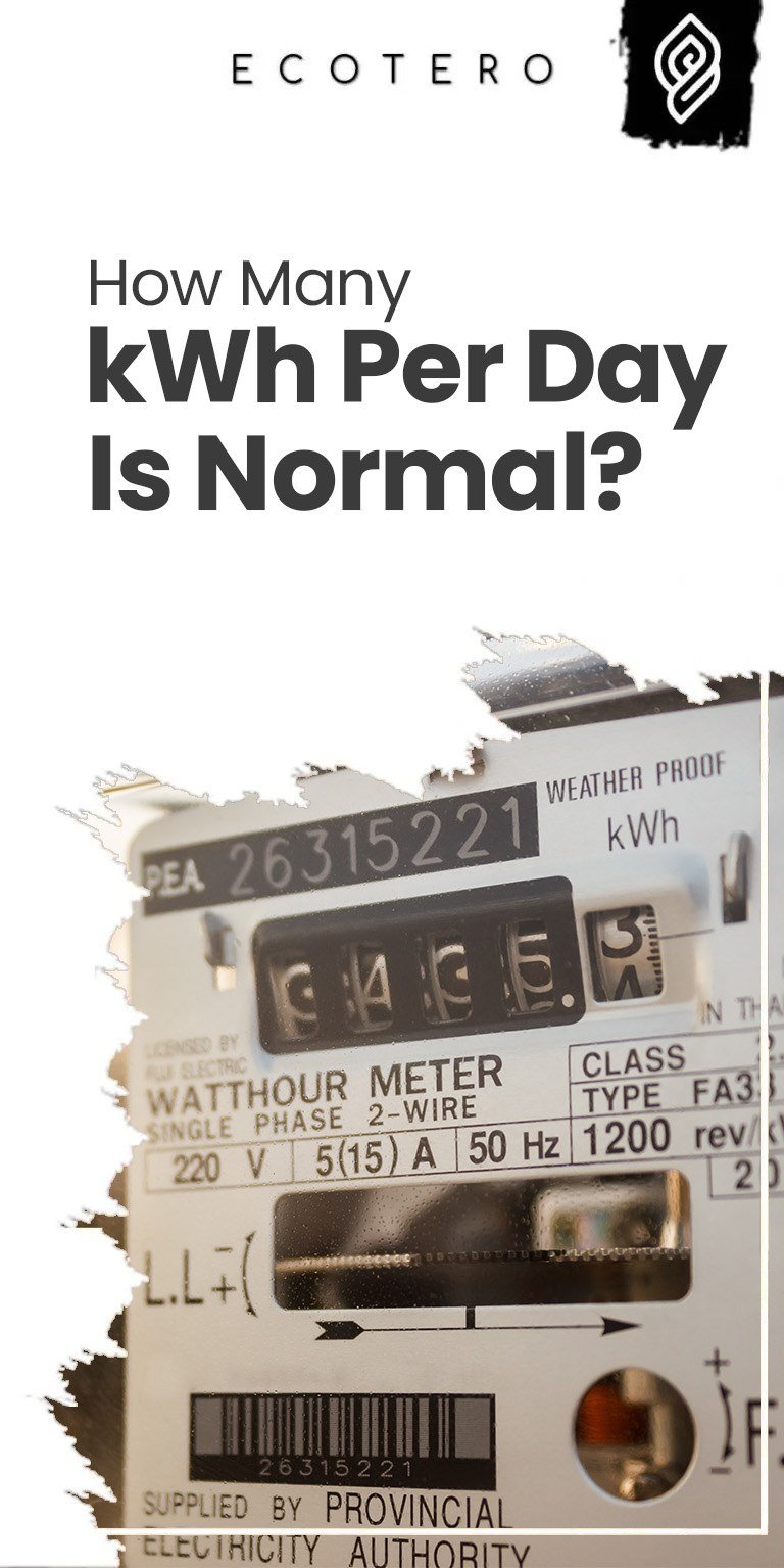 How Many KWh Per Day Is Normal Ecotero